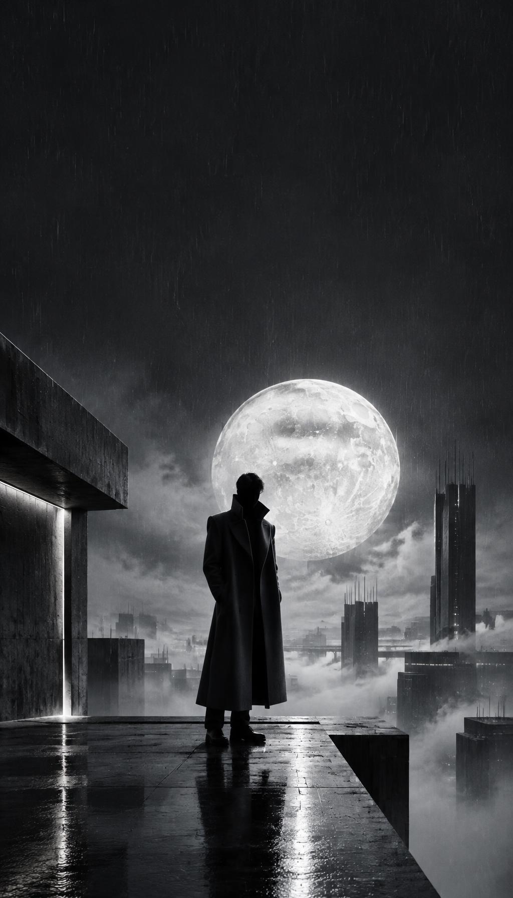 Night Sentinel iPhone wallpaper