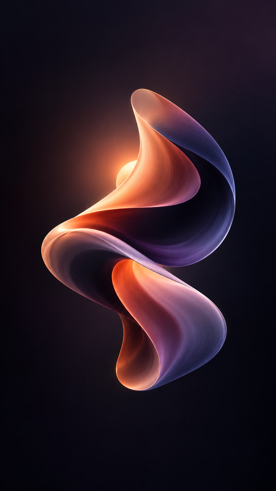 Amber Violet iPhone wallpaper