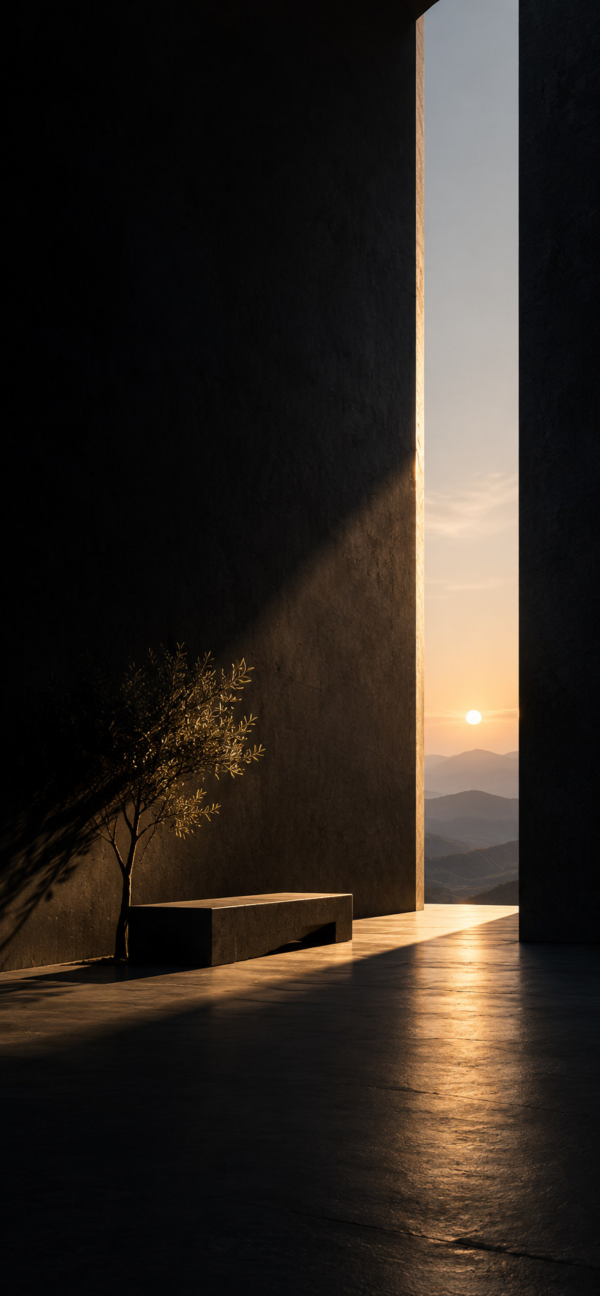 Concrete Light iPhone wallpaper