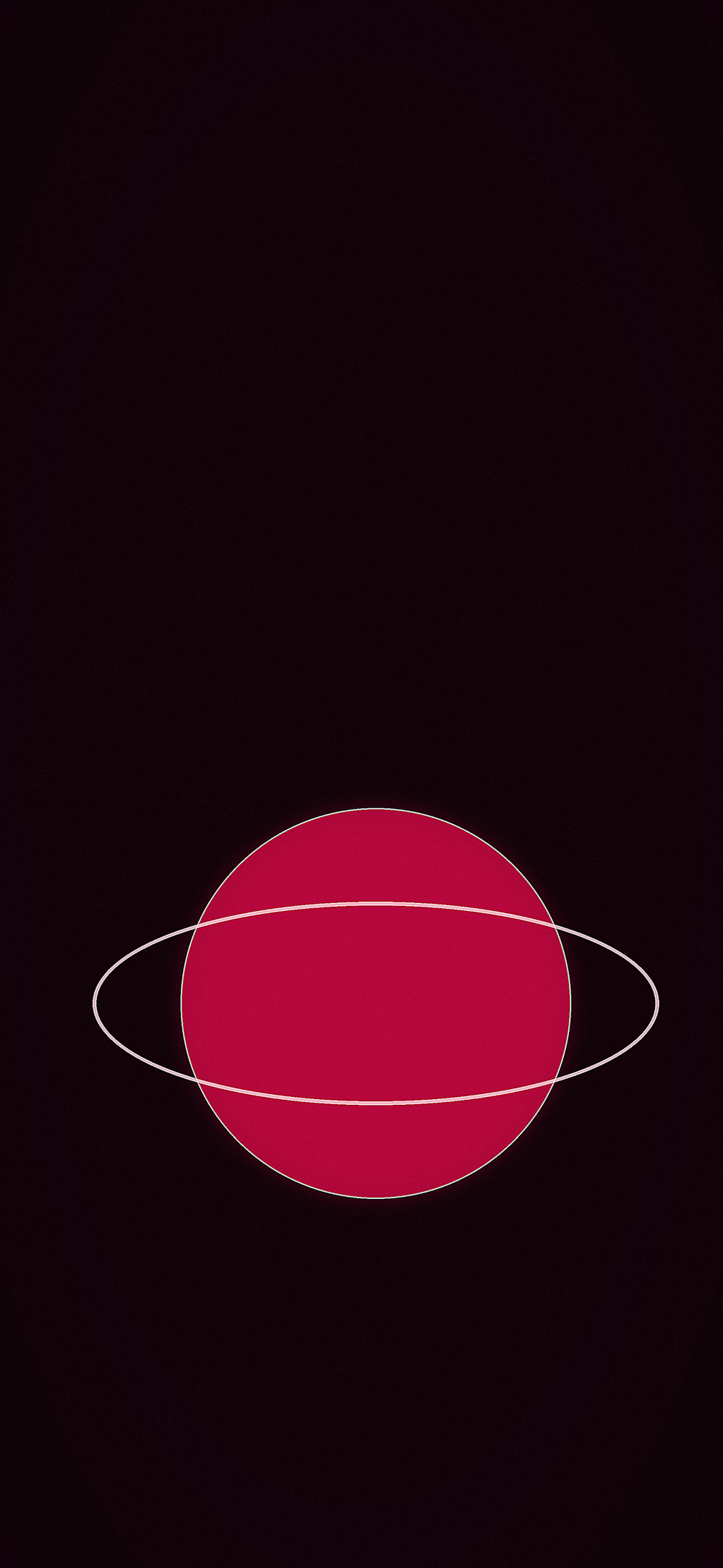 Ruby Orbit iPhone wallpaper