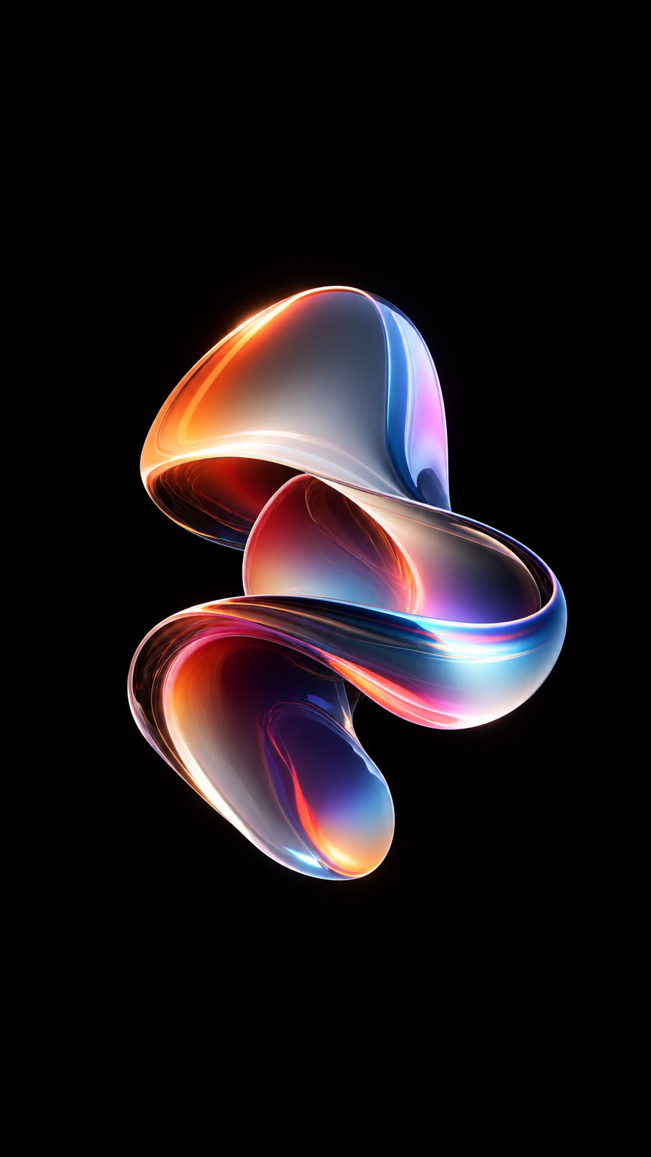 Liquid Prism iPhone wallpaper