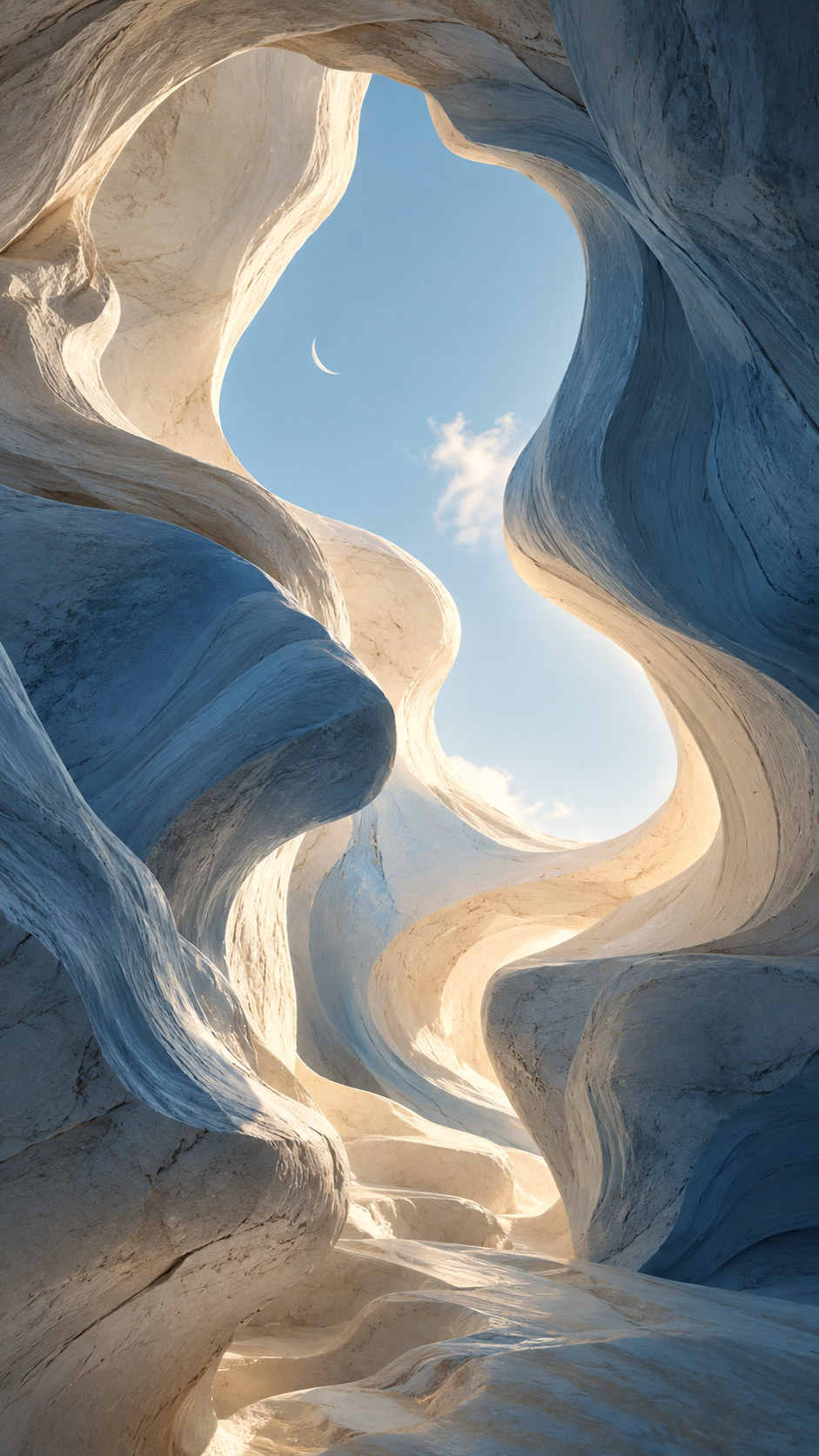 Moon Canyon iPhone wallpaper