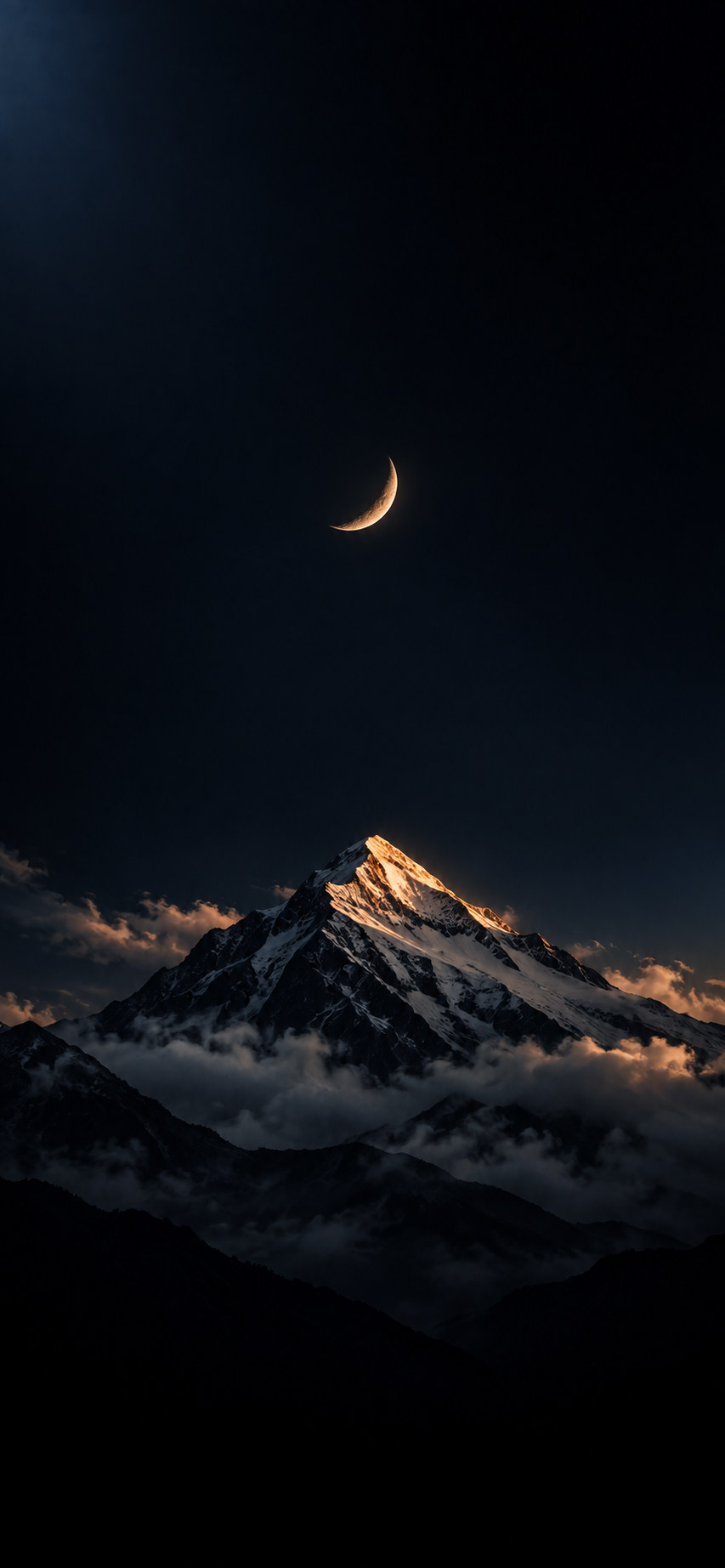 Alpine Crescent iPhone wallpaper